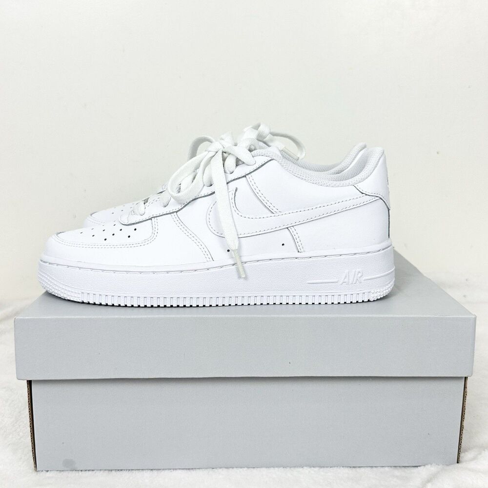 Nike Air Force 1 LE (GS) DH2920-111] Size 6y Youth  Women's 7.5 White/White